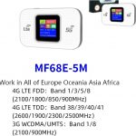 MK Portable LTE CAT6 Wireless Screen Display Mobile Router