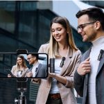 MK Professional Dual Wireless Lavalier Clip Microphone with Dual Connector