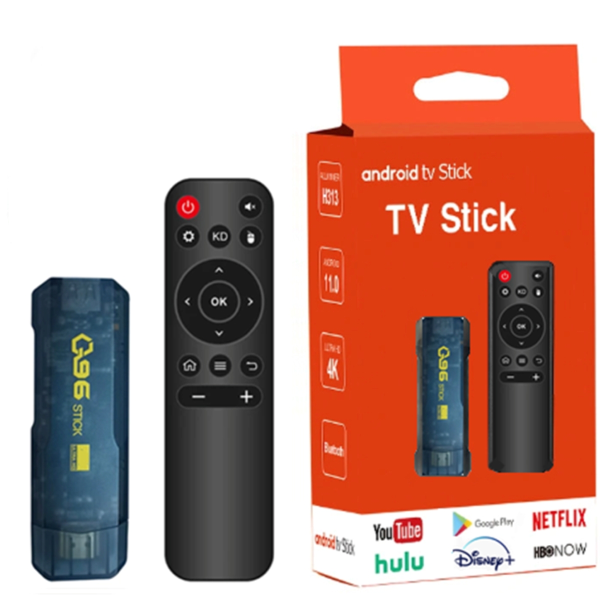 MK Q96 Android 4k Ultra HD TV Stick