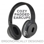 IMAX Wireless Bluetooth Headphone – High quality Over Ear Stereo Music Headset with Memory Card (Black)