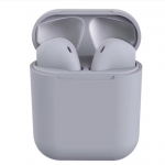 MK i12 TWS Bluetooth Earphones – True Wireless Stereo with Smart Touch Controls-Grey