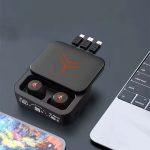 M88 PLUS TWS Earbuds Headphones With 1200mAh Power band 3 styles charging Line Gamer HIFI Headset Earphones