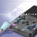 Retro Handheld Game Console, Open-Source R36S with 3.5″ IPS Screen, Linux System, Portable Gaming Device (Black, 64GB)