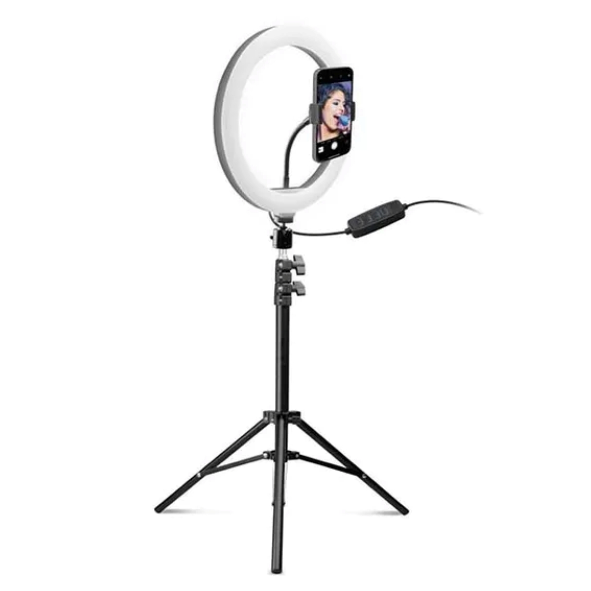 14″ LED Light Ring with Tripod Selfie Ring Light