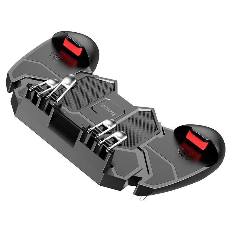 GM7 Eagle, six finger game controller, for 70-95mm mobile phones, highly sensitive contacts, for shooting mobile games with customizable buttons