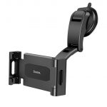 DCA27 Smart Travel Car Mount Holder, 360-Degree Rotation, Compatible with iPad and Tablets 6-12.9 Inches, ABS and Silicone Construction, Black