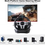 PXN V9 PC Game Racing Wheels,270°/900°Steering Wheel Gaming for PC With Pedals and Shifter,Driving Wheel for PS4 Xbox One, Xbox Series S/X, PS3,Switch