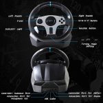 PXN V9 PC Game Racing Wheels,270°/900°Steering Wheel Gaming for PC With Pedals and Shifter,Driving Wheel for PS4 Xbox One, Xbox Series S/X, PS3,Switch