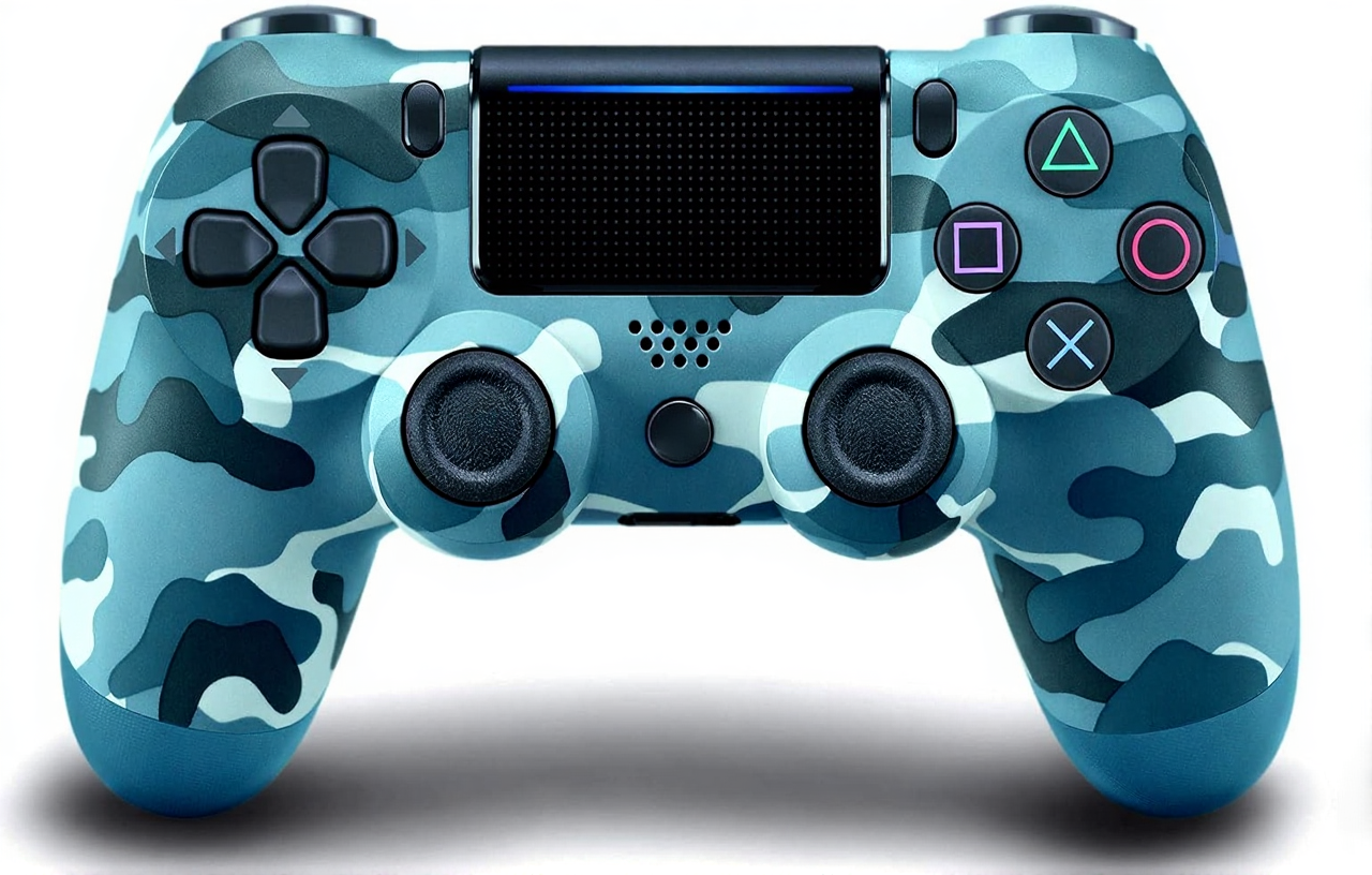 Generic Wireless PS4 Controller – Blue Cameo