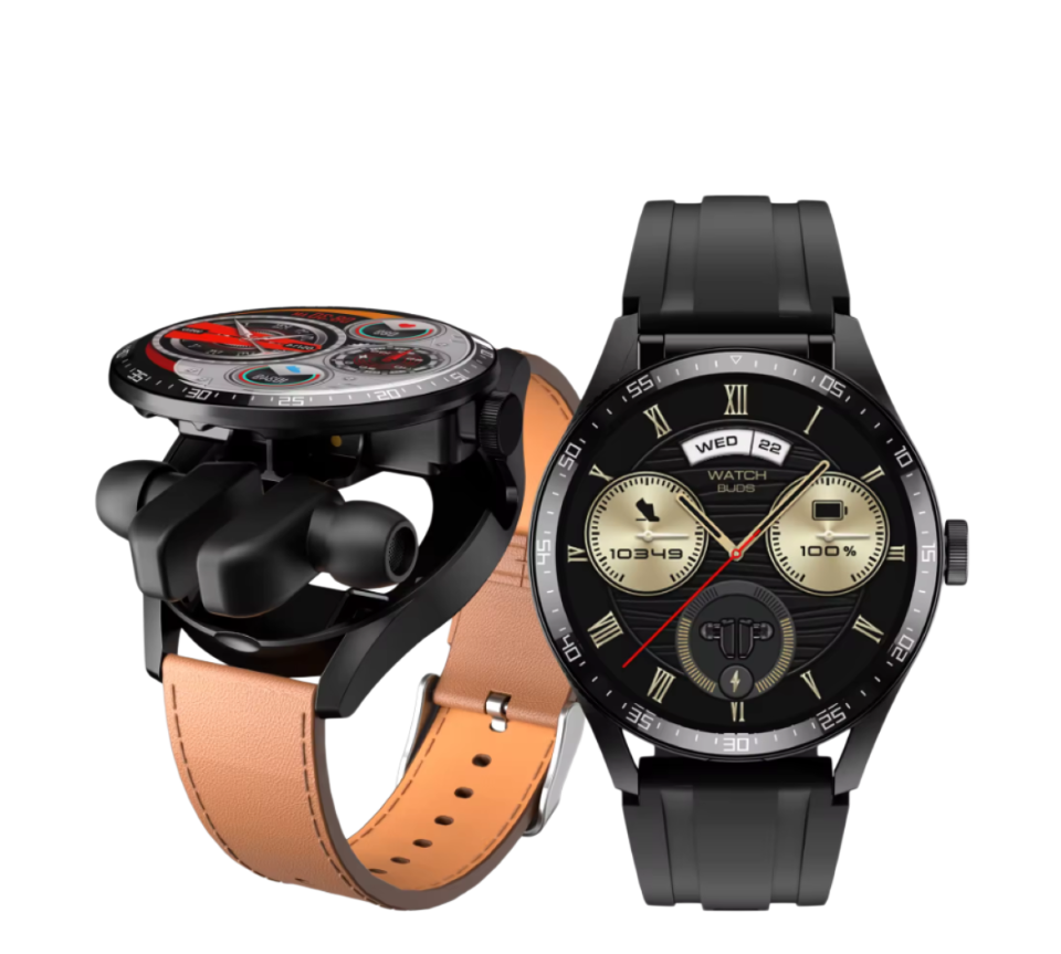 GT5 Buds Sports Unisex Smart Watch Watches All In One HD Bluetooth Call HI-FI Quality Sound For All Phones