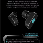 GT5 Buds Sports Unisex Smart Watch Watches All In One HD Bluetooth Call HI-FI Quality Sound For All Phones