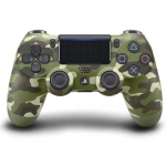 Dual Motor Wireless Game Controller for PS4- Green Cameo